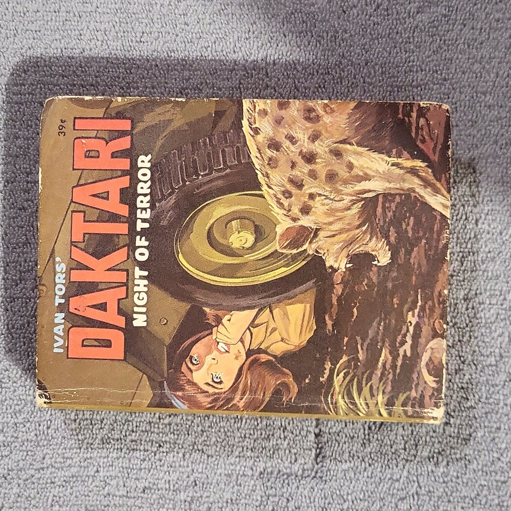 DAKTARI 1968 Night of Terror ~ A Big Little Book ~ Collector's Item